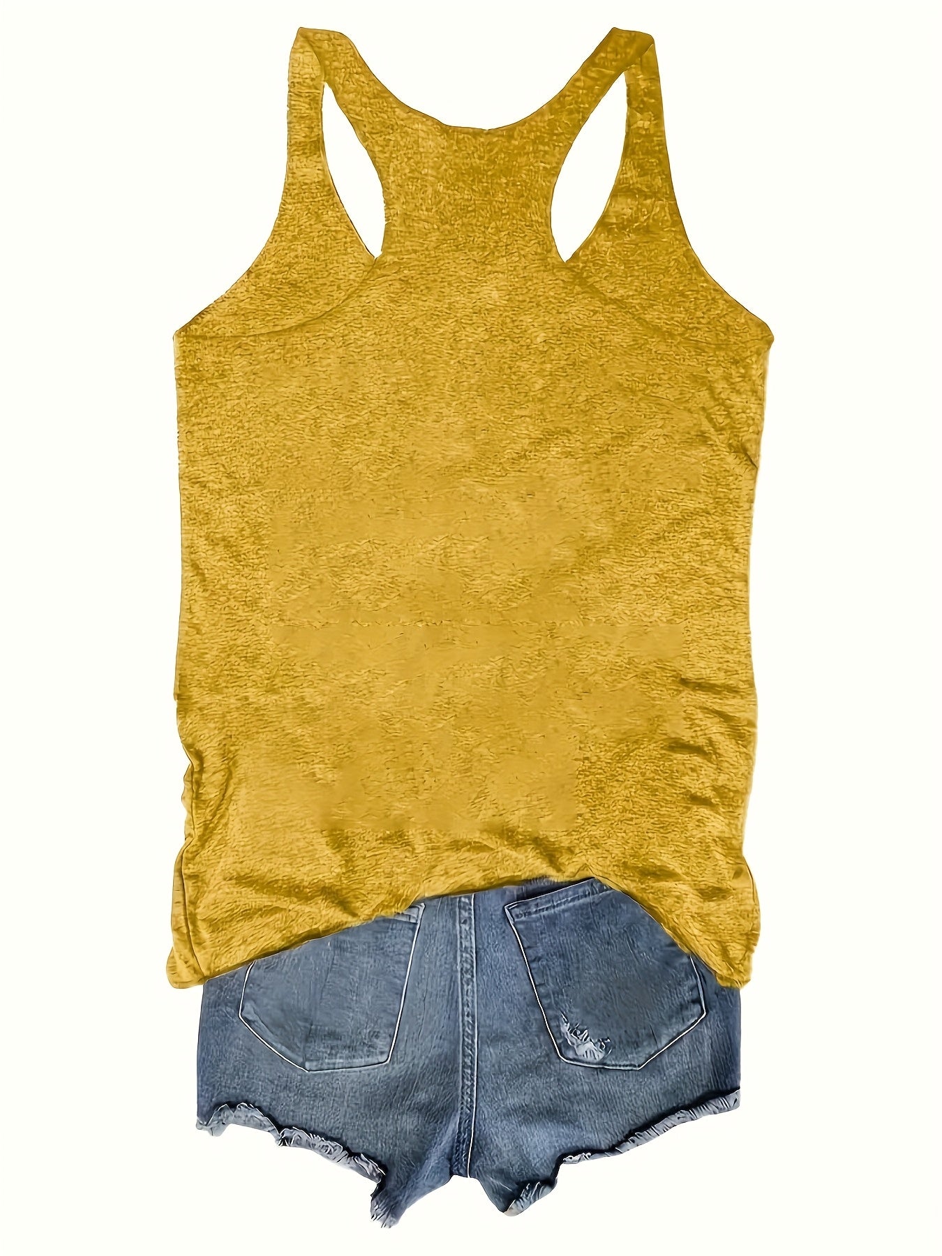 SINHOON 5pcs Sleeveless Tank Tops - Comfortable Round Neck Casual Tops for Spring & Summer - Versatile Clothing | Sleeveless Tops | Stretchy Fabric, Summer Tank Tops