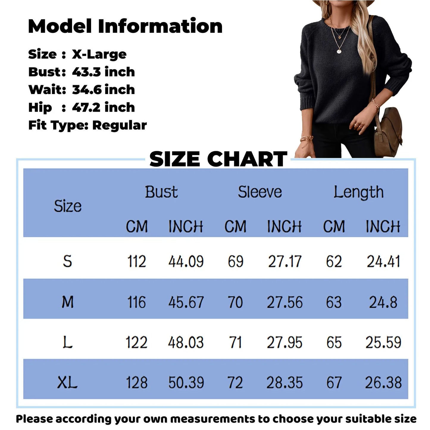 Women'S Fashion Casual Round Neck Solid Color Rolled Hem Pullover Long Sleeve Loose Sweater Ropa De Mujer Winter Clothes Woman