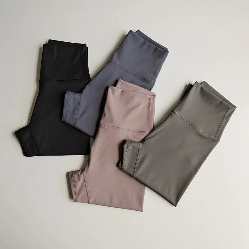 High-end Yoga Pants Women Fitness Leggings High elastic Sports Pants Push UP Tights Running Leggings Breathable Gym Leggings