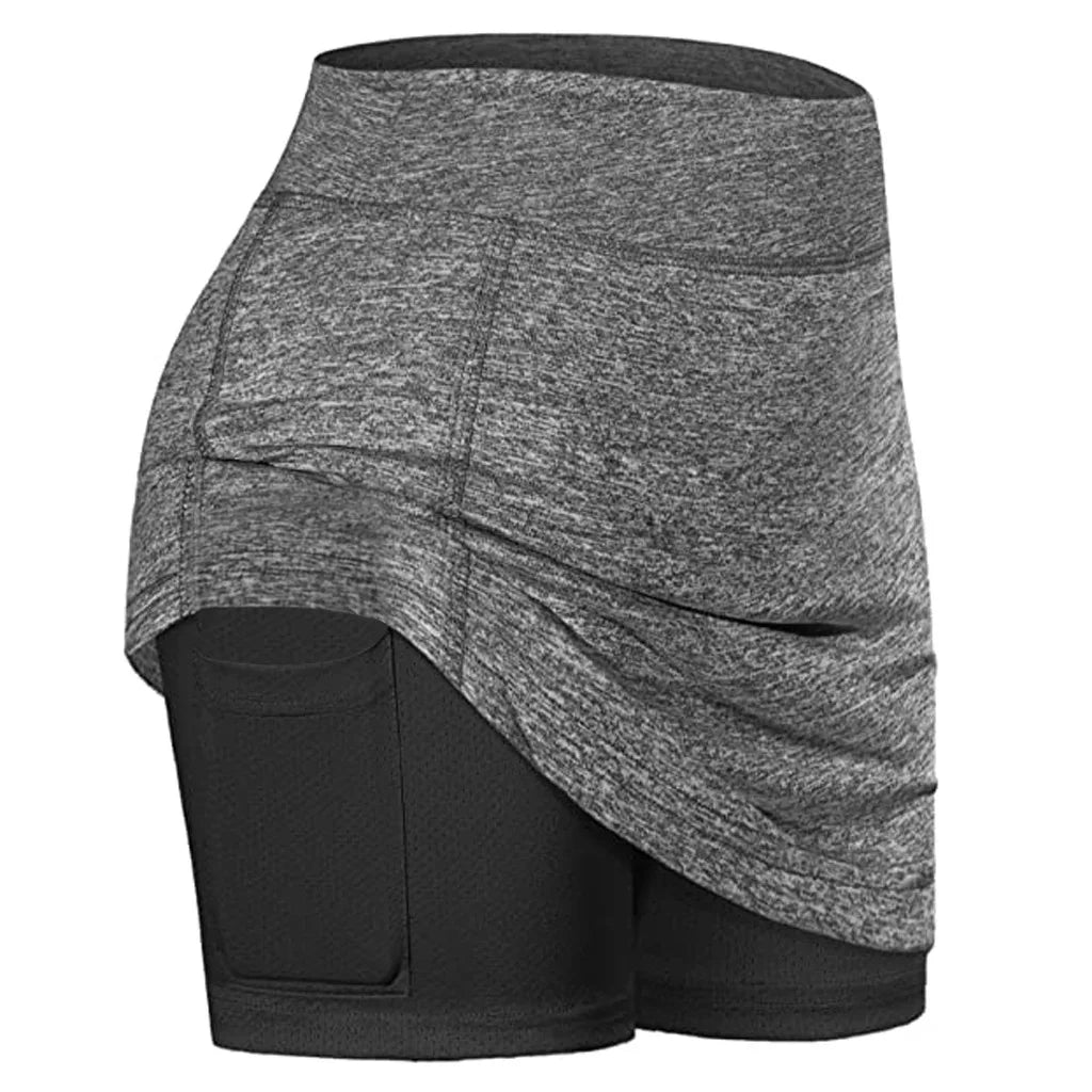 1PC Yoga Shorts Women's High Waist Short Pants Summer Gym Fitness Top Running Workout Quick Dry Double Layer Sport Short