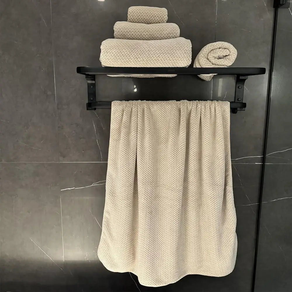 Super Soft Microfiber Bath Towels Set 6 Piece Quick Dry Extra Large Absorbent Shower Towels Daily Use
