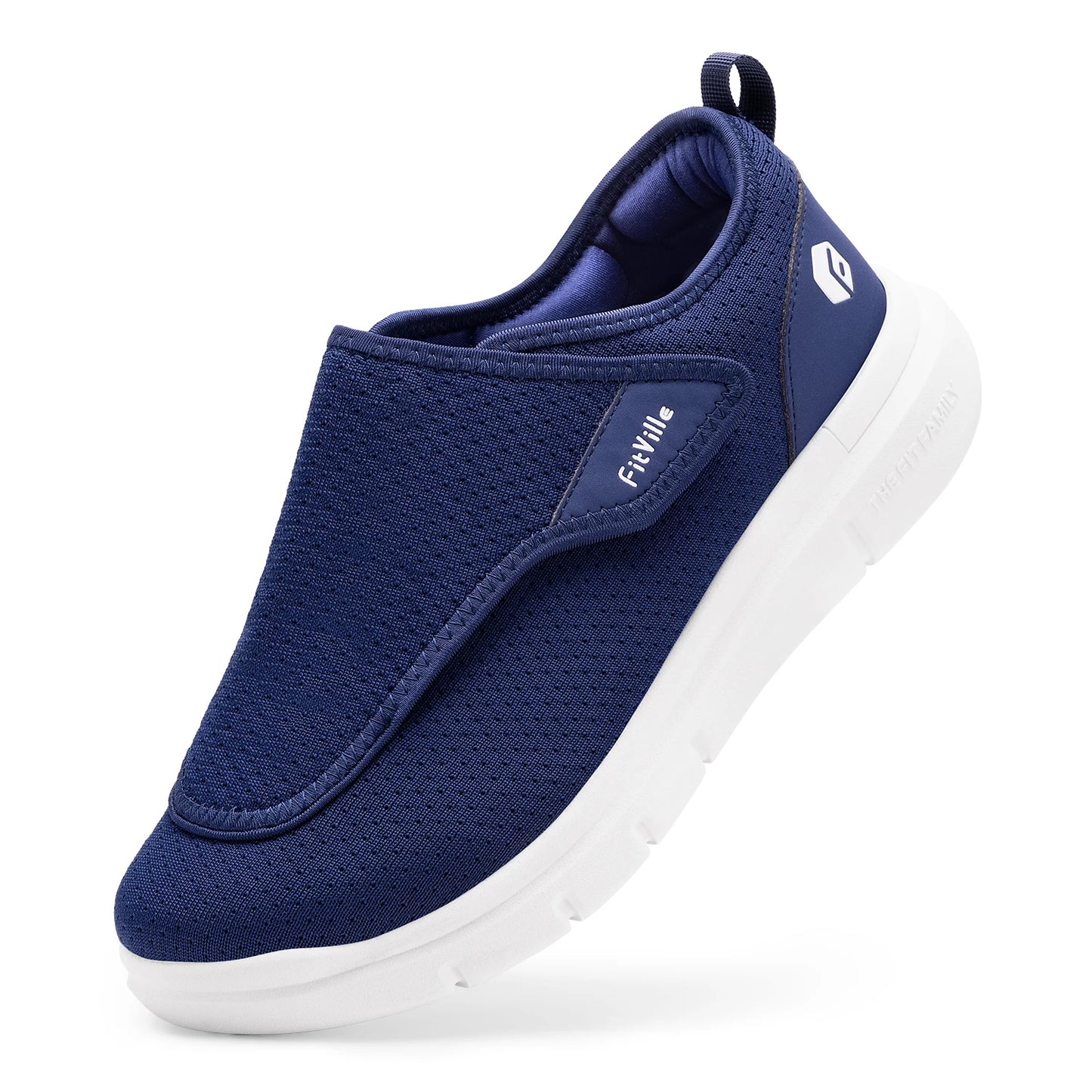 Men'S Diabetic Shoes Extra Wide 2E For Elder Orthopedics Feet Swollen Adjustable Walking Shoe Elderly Foot Pain Relief