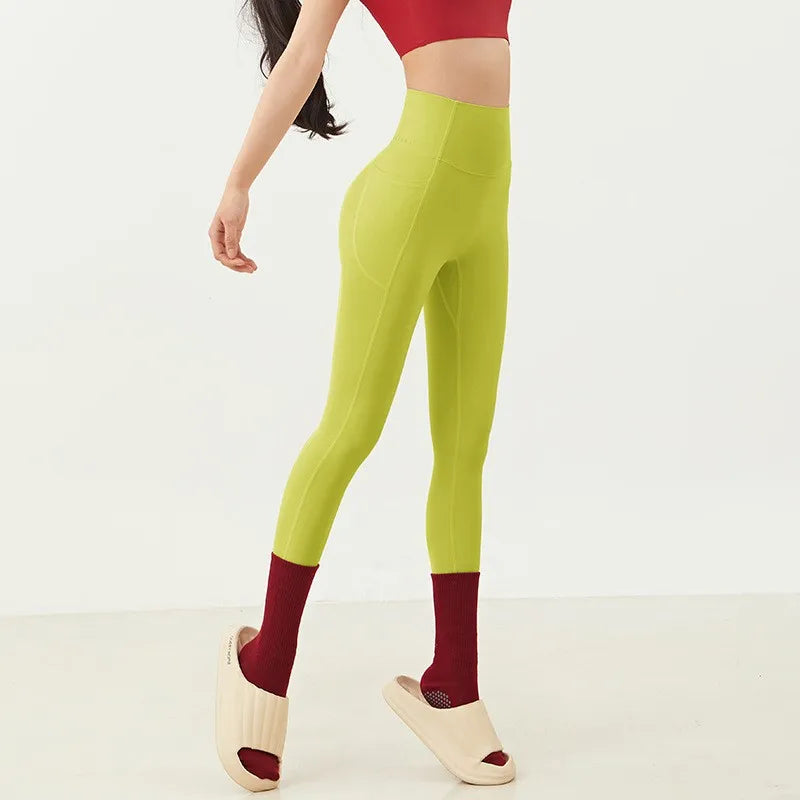 High Waist Push-Up Fitness Leggings for Women Yoga Pants Naked Feel Running Sport Hot Sale Comfortable Female Workout Clothing