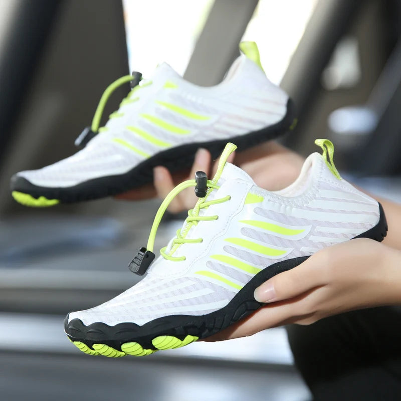 Outdoor Wading Water Five-Toe Barefoot Men Women Shoes Breathable Beach Sport Soft Sneakers Climbing Non-Slip Hiking Quick Dry
