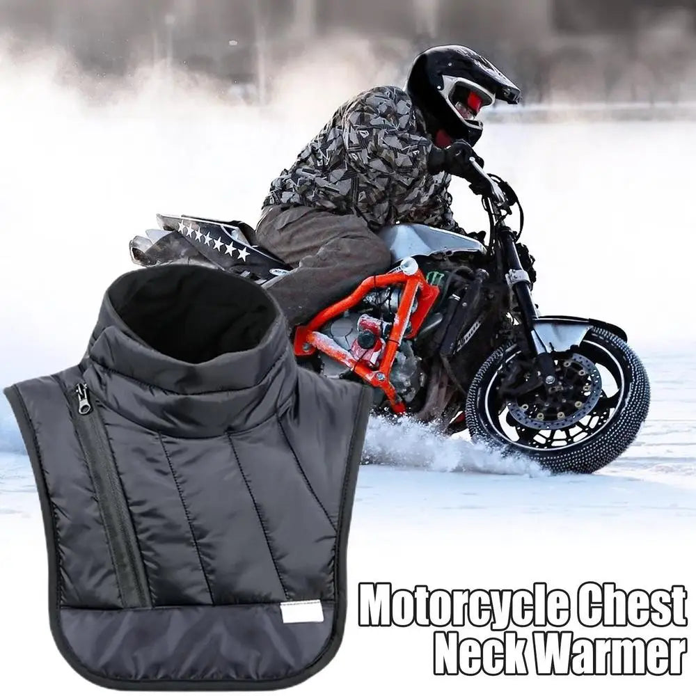 Winter Warm Neck Chest Warmer For Men Women Windproof Motorbike Warm Scarf Moto Neck Cloak Motorcycle Cycling Thermal Collar
