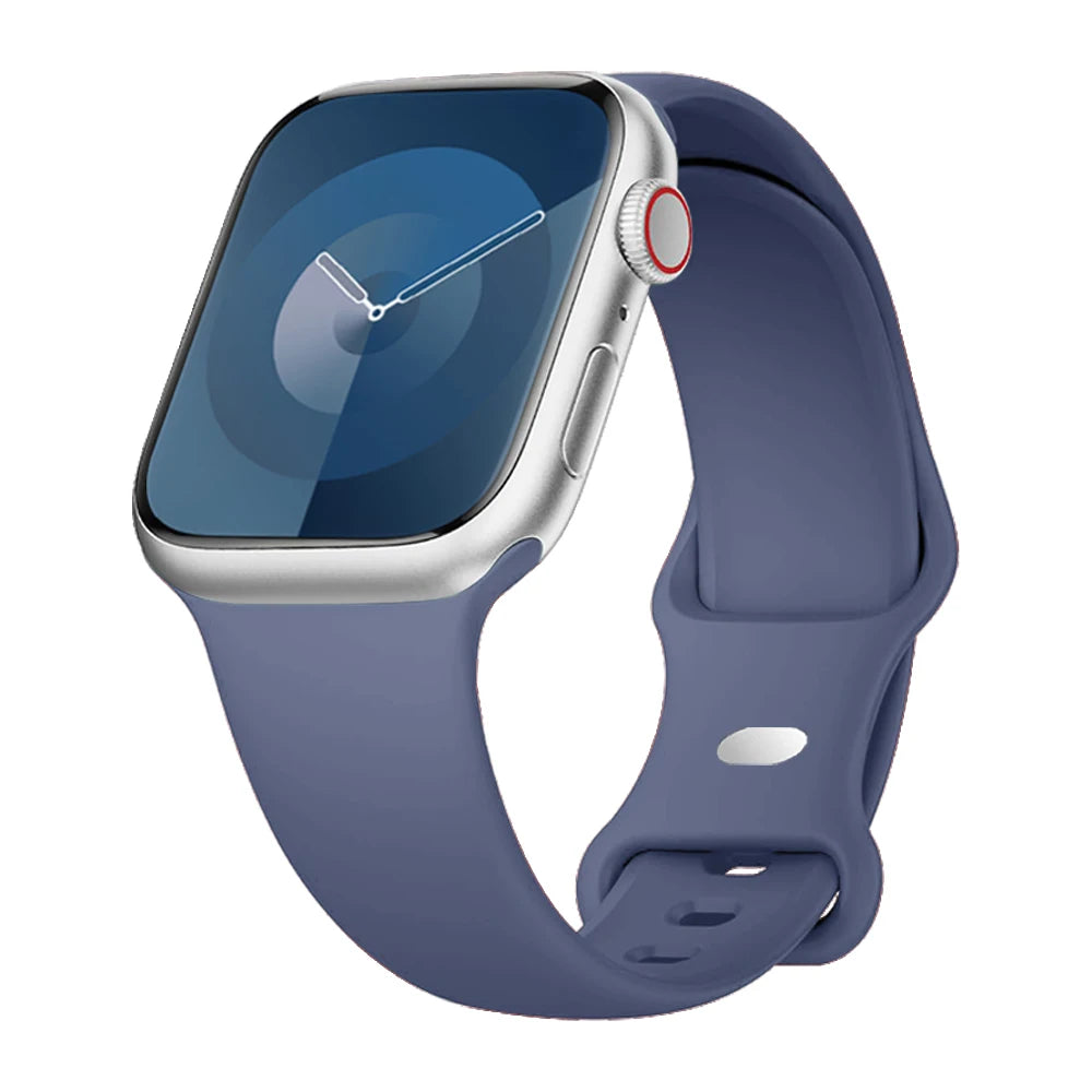 Silicone Strap For Apple Watch Band 40mm 44mm 46mm 45mm 41mm 49mm 38 42 Correa Bracelet iWatch series 6 ultra2 7 8 9 se 10 band