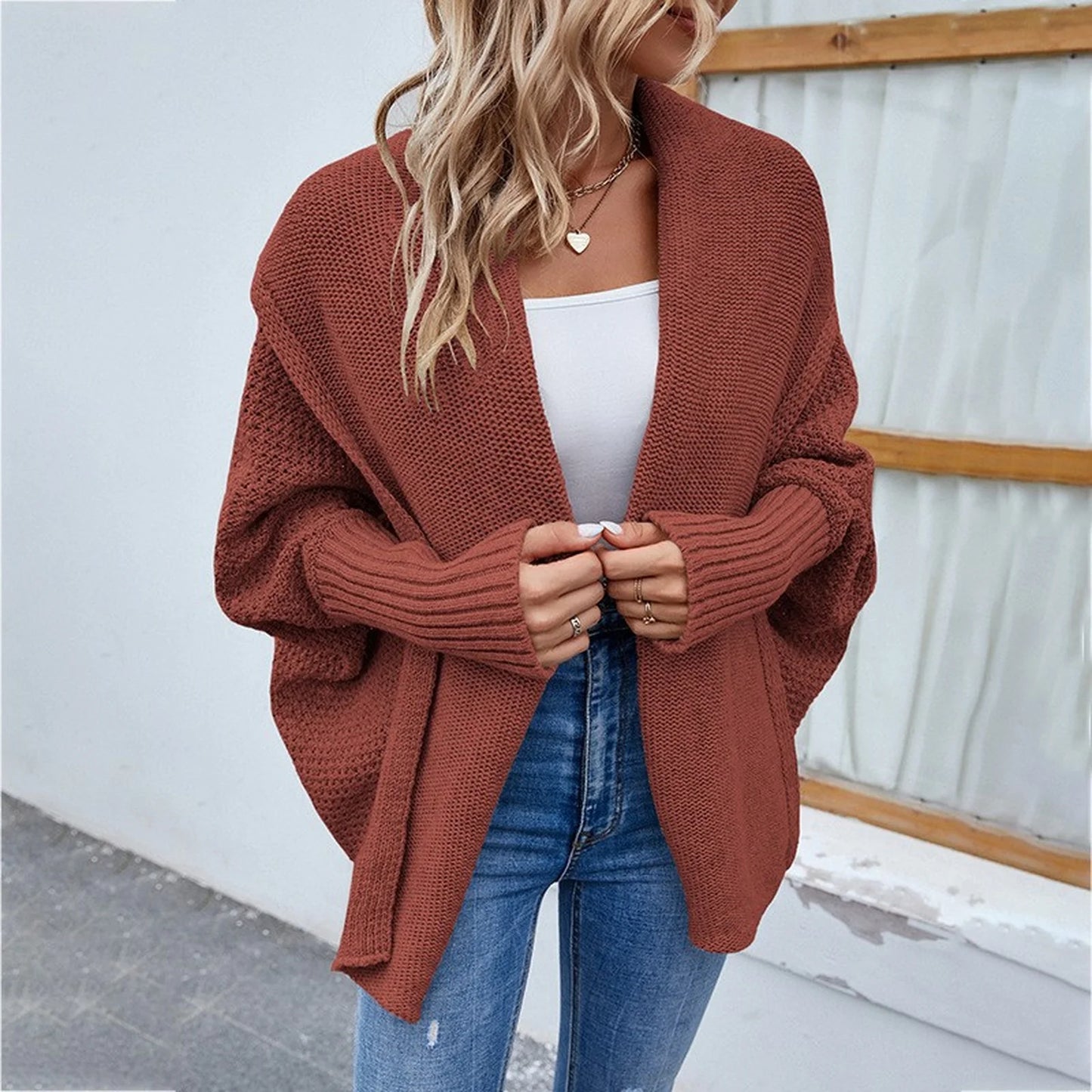 Ropa Mujer Tendencia 2025 Pulls Femmes Casual Minimalist Cardigan Knit Outerwear For Women Winter Clothes Woman Cardigan Mujer