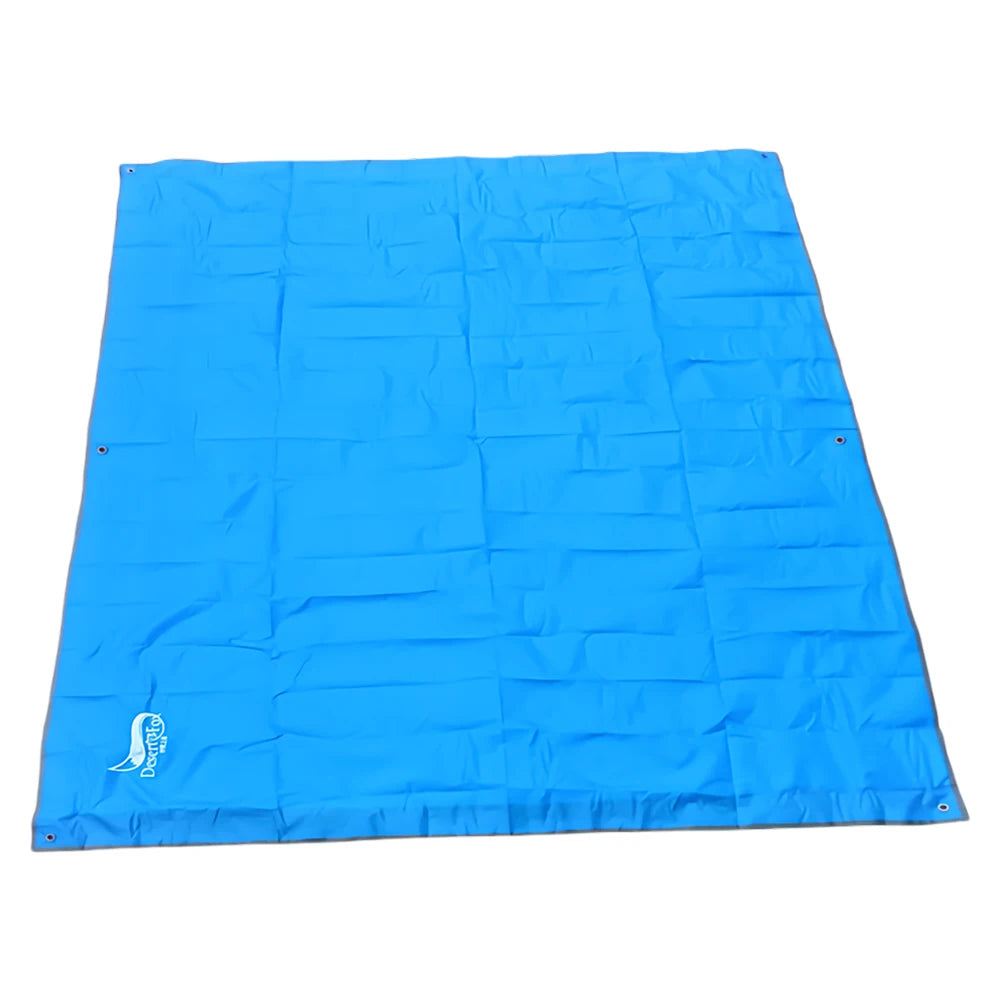 Picnic Mat Waterproof Ultralight Pocket Tent Footprints Beach Tarp Foldable Picnic Blanket Beach Mat for Travel Climbing
