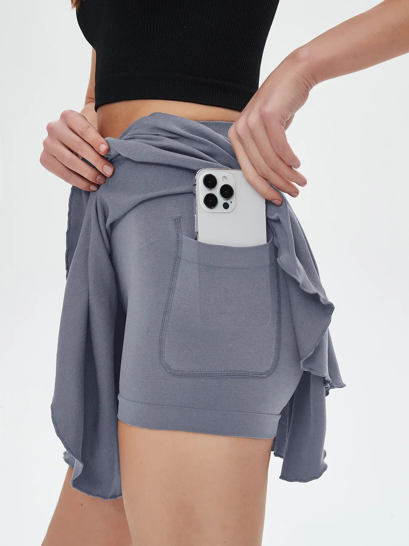 Women Sport Shorts Skirts Summer Breathable Casual Fitness Quick Drying Running Sport Female Active Athletic Yoga Fitness Skirt