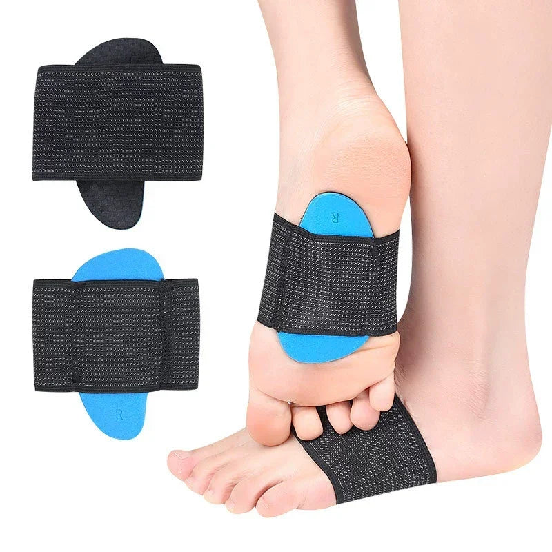 Arch Support Sleeves for Plantar Fasciitis Relief Adjustable Compression Bands with Removable Arch Support Pad Foot Pain Relief