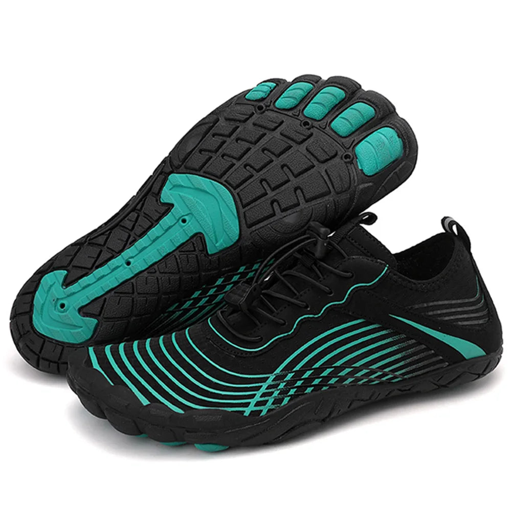 Water Shoes Ergonomic Wading Shoes Non-slip Comfortable Swimming Shoes Breathable Gym Fitness Shoes Quick Drying for Men Women