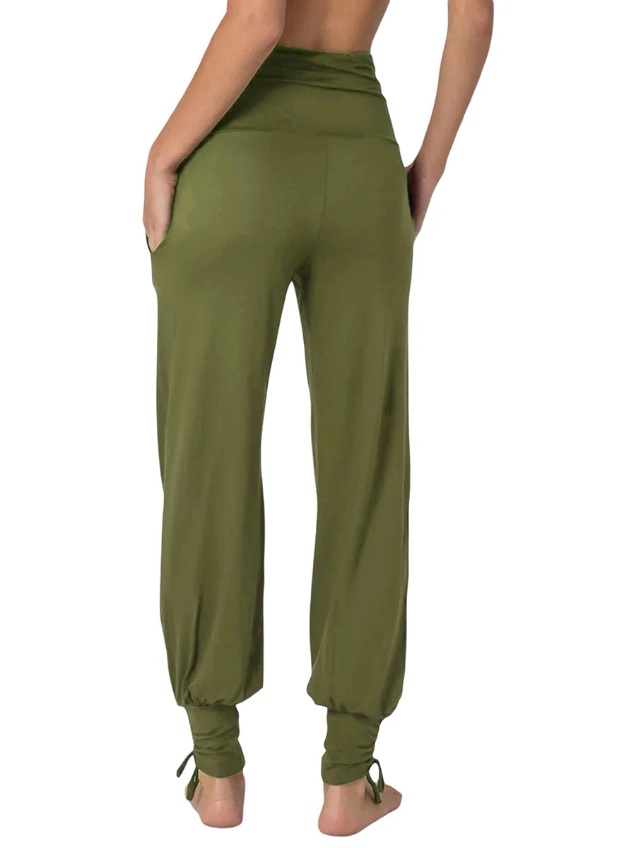 Women s High Waist Yoga Leggings with Side Pockets and Tummy Control for Running Workout Gym Fitness Training Yoga