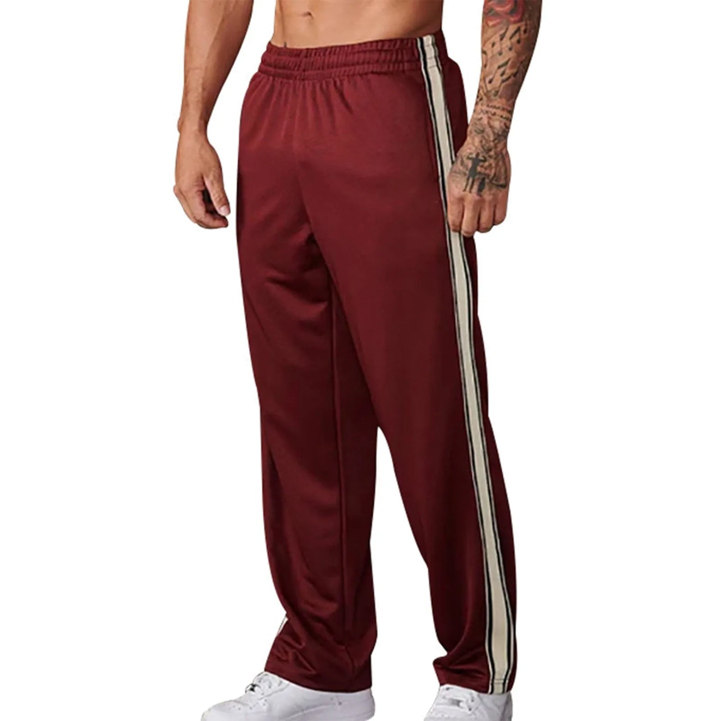 Fashion Men Gyms Pure color Pants Joggers Fitness Casual Long Pants Men Workout Skinny Sweatpants Jogger Tracksuit Trousers