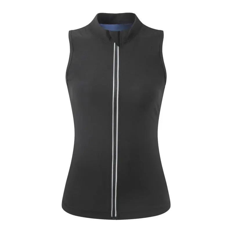 Women's Sauna Vest Zipper Design Body Shaper Heat Trapping Vest Weight Loss Workout Shirt Tank Top