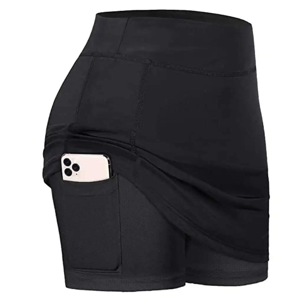 1PC Yoga Shorts Women's High Waist Short Pants Summer Gym Fitness Top Running Workout Quick Dry Double Layer Sport Short