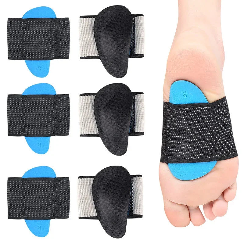 Arch Support Sleeves for Plantar Fasciitis Relief Adjustable Compression Bands with Removable Arch Support Pad Foot Pain Relief