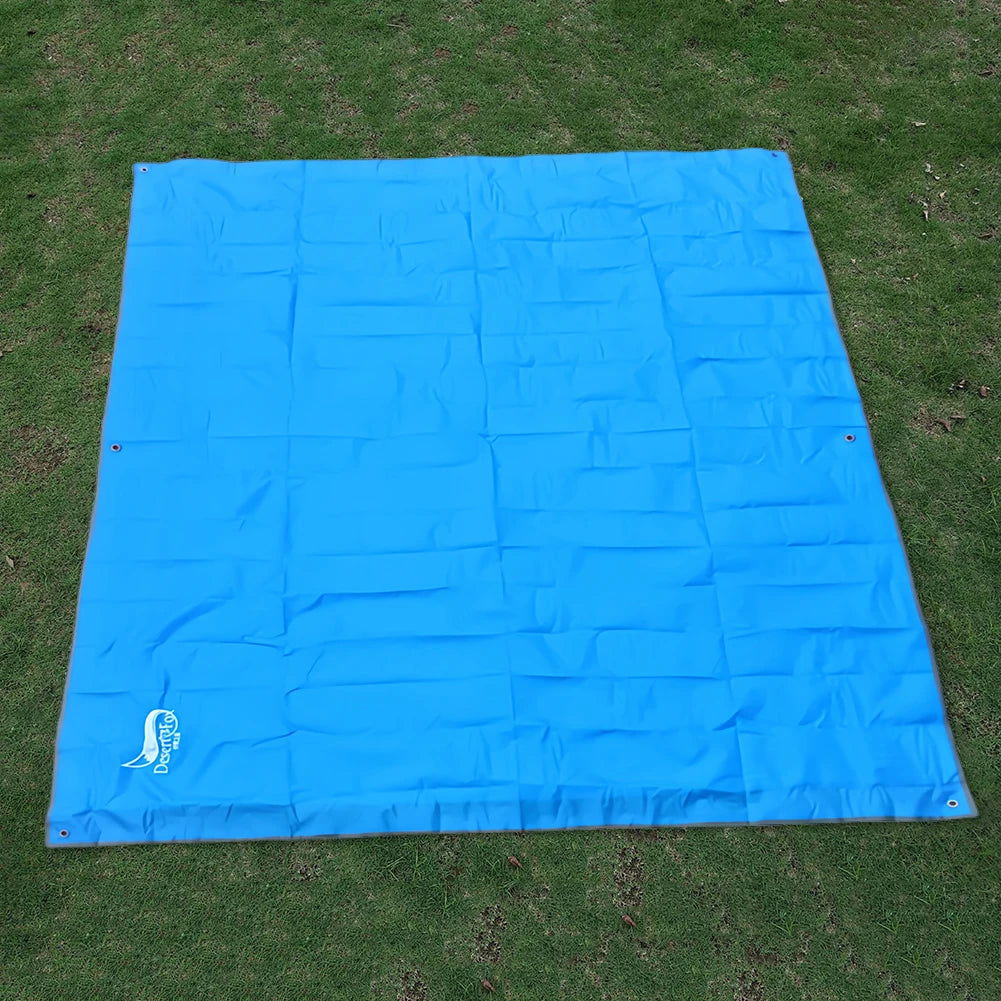 Picnic Mat Waterproof Ultralight Pocket Tent Footprints Beach Tarp Foldable Picnic Blanket Beach Mat for Travel Climbing