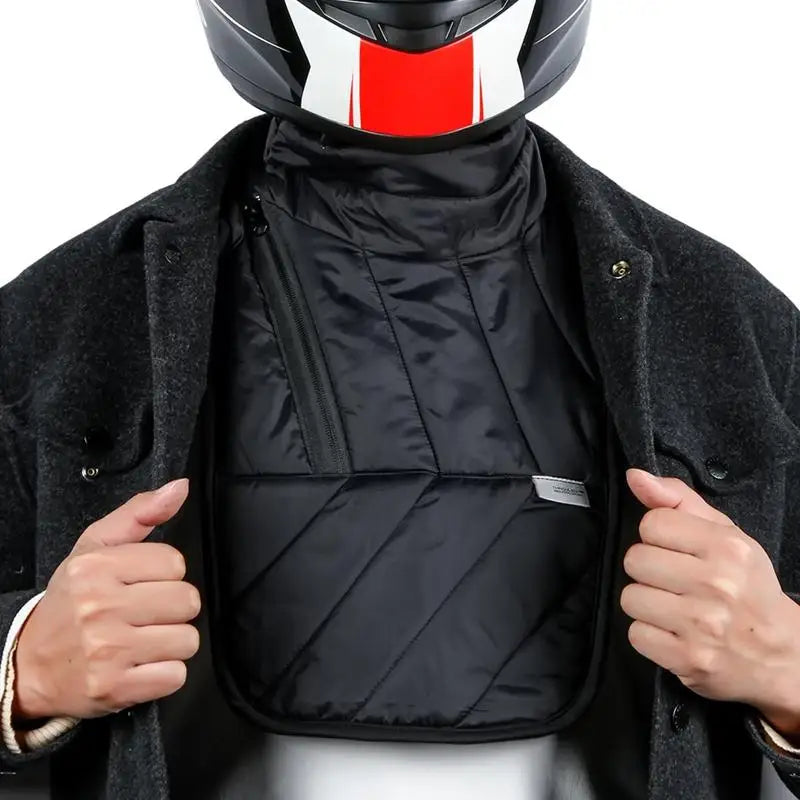 Winter Warm Neck Chest Warmer For Men Women Windproof Motorbike Warm Scarf Moto Neck Cloak Motorcycle Cycling Thermal Collar