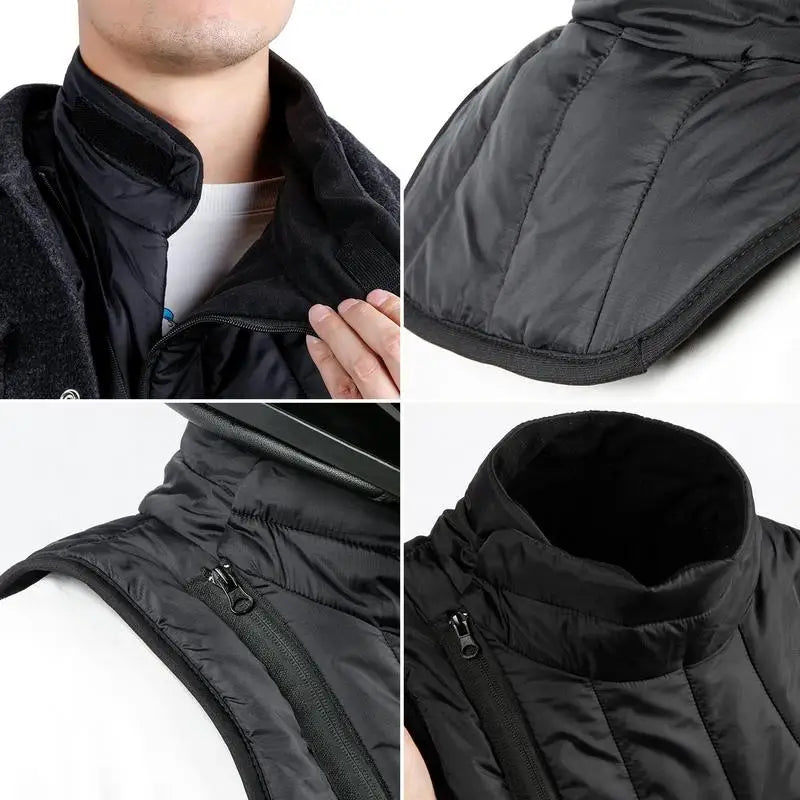Winter Warm Neck Chest Warmer For Men Women Windproof Motorbike Warm Scarf Moto Neck Cloak Motorcycle Cycling Thermal Collar