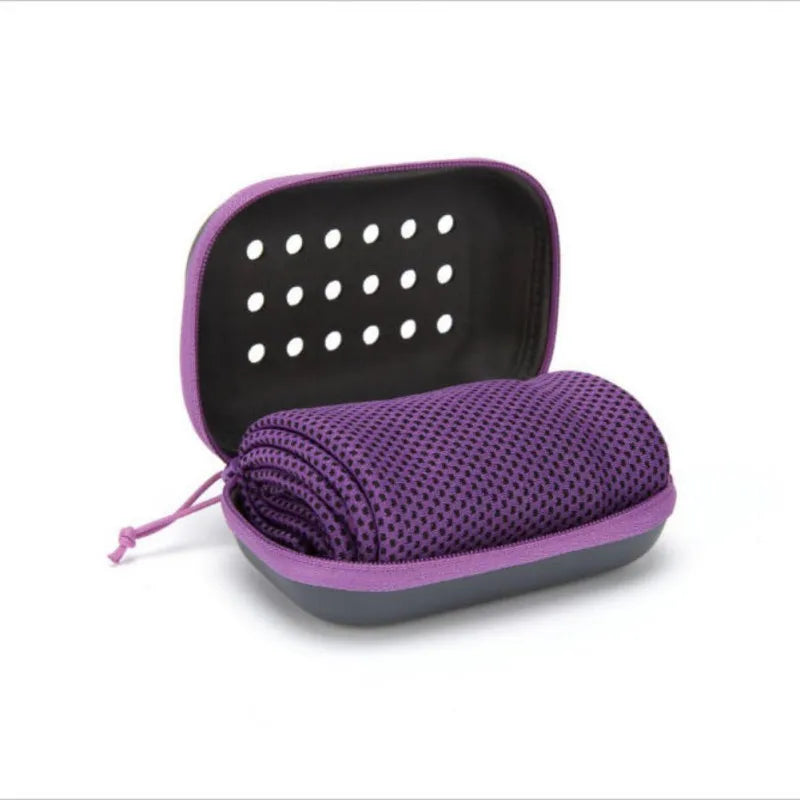 Cooling Towel for Neck Microfiber Cool Towel Soft Breathable Chilly Towel for Yoga Sports Golf Gym Camping Run Fitness Workout