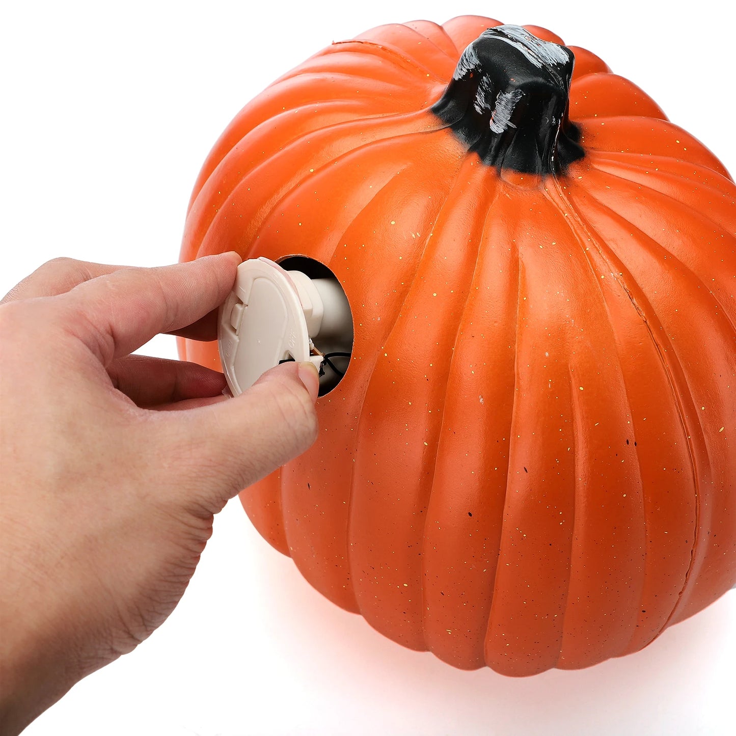 1pc 8in 21×19.5cm Halloween Easter Face Funny Hallow Pumpkin Lights Decorate Holiday Decorations