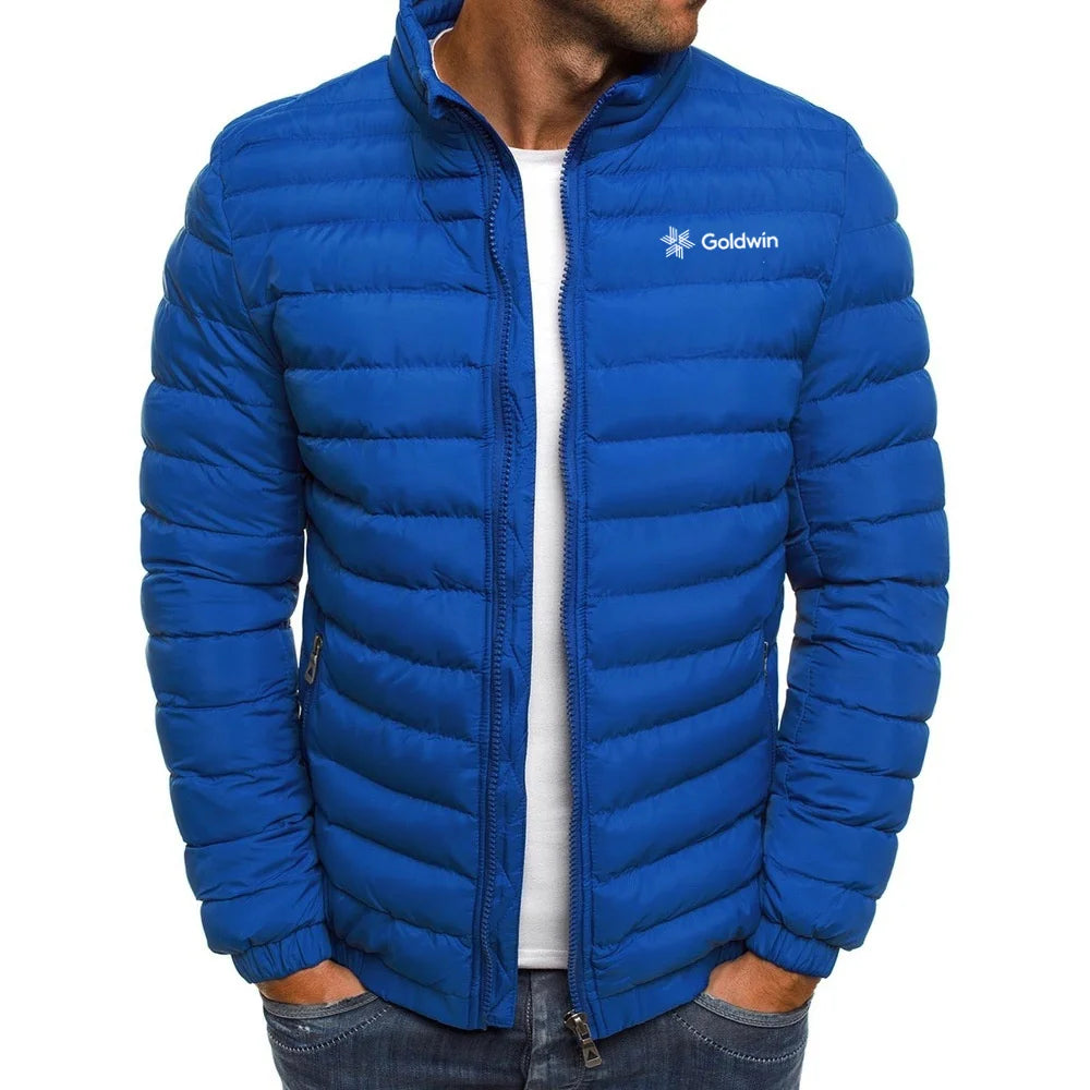 2026 Men's Goldwin Fashion Autumn/Winter Jacket Collar Parker Zipper Filled