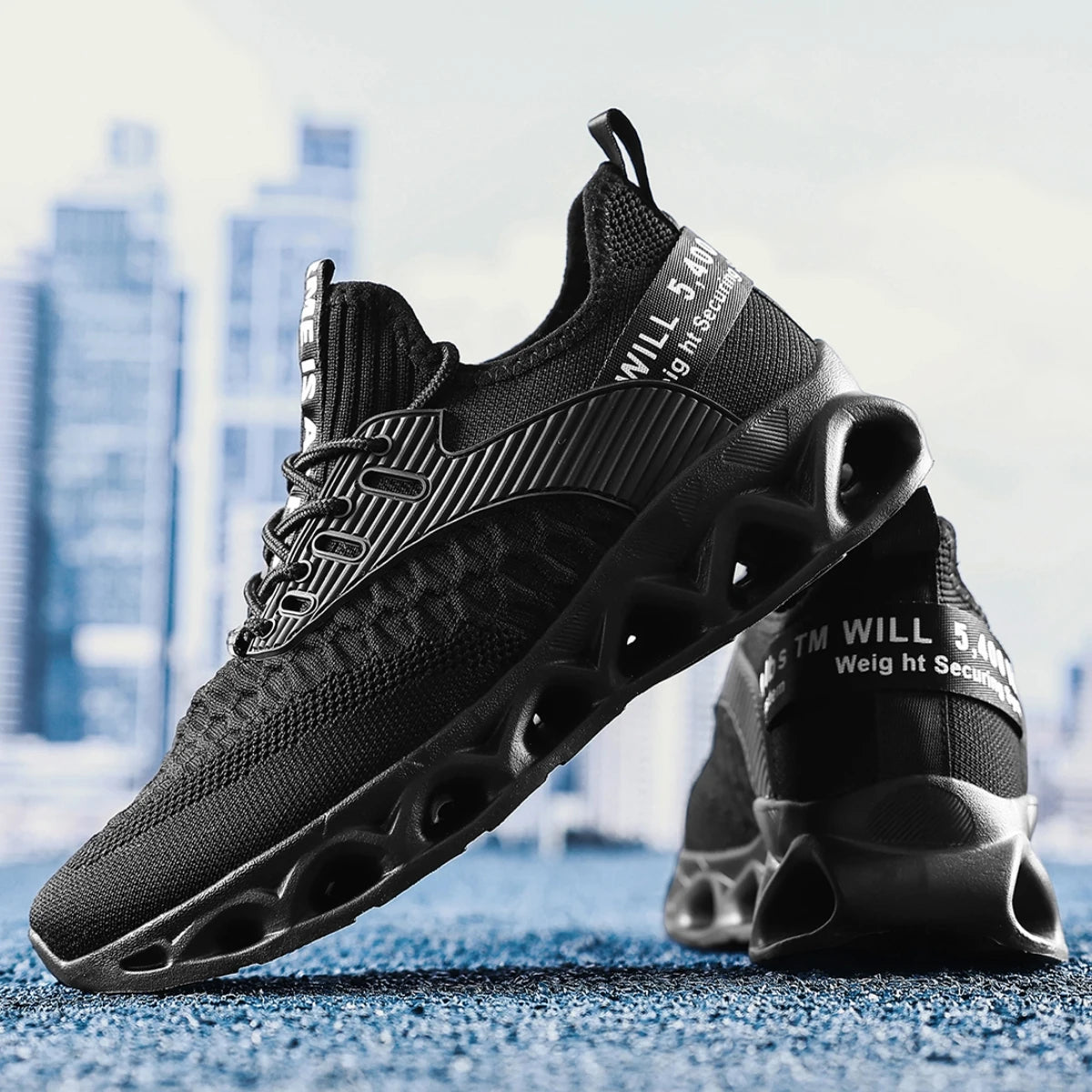 Women's running shoes, lightweight mesh, breathable and comfortable flat soft tennis shoes, blade sports shoes for women