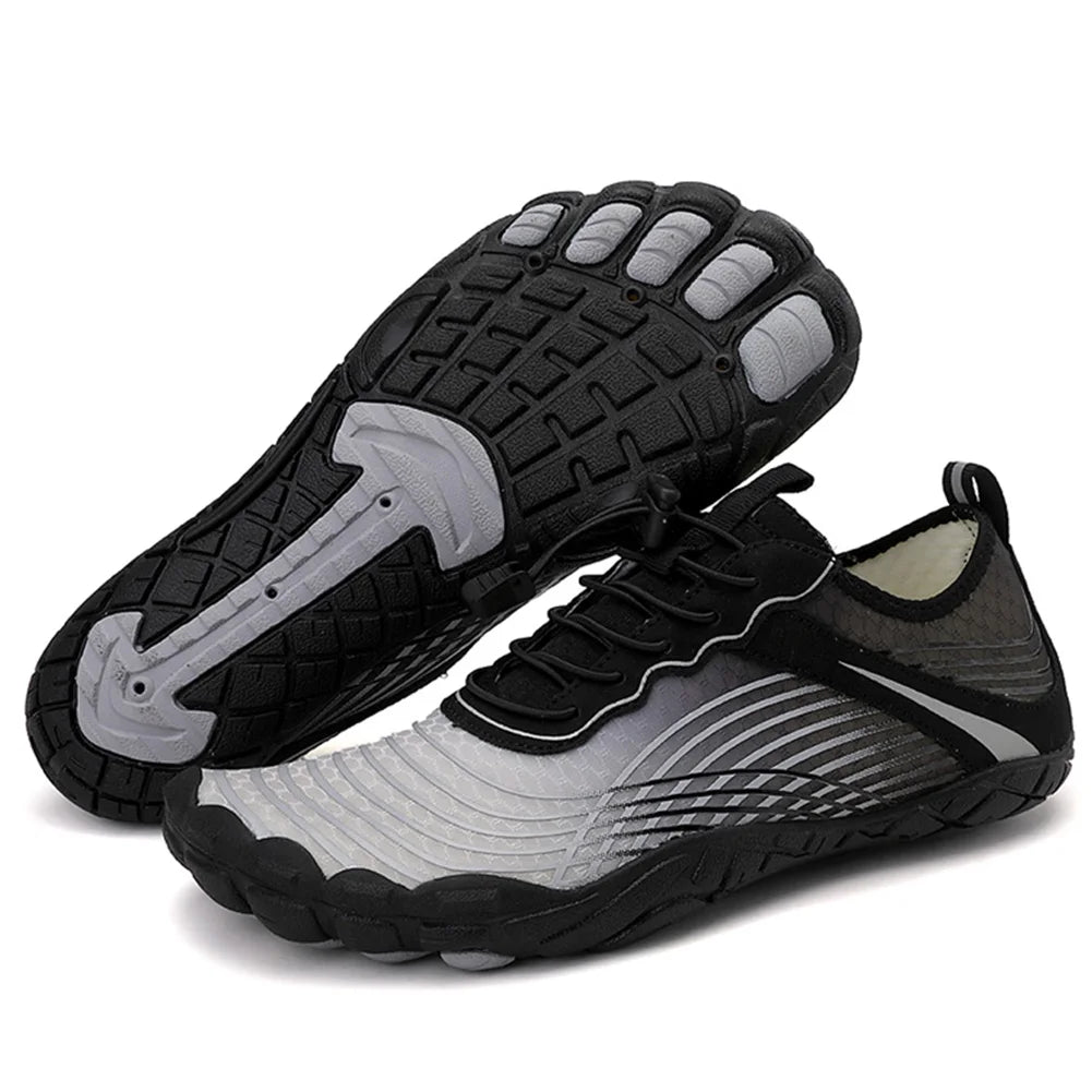Water Shoes Ergonomic Wading Shoes Non-slip Comfortable Swimming Shoes Breathable Gym Fitness Shoes Quick Drying for Men Women