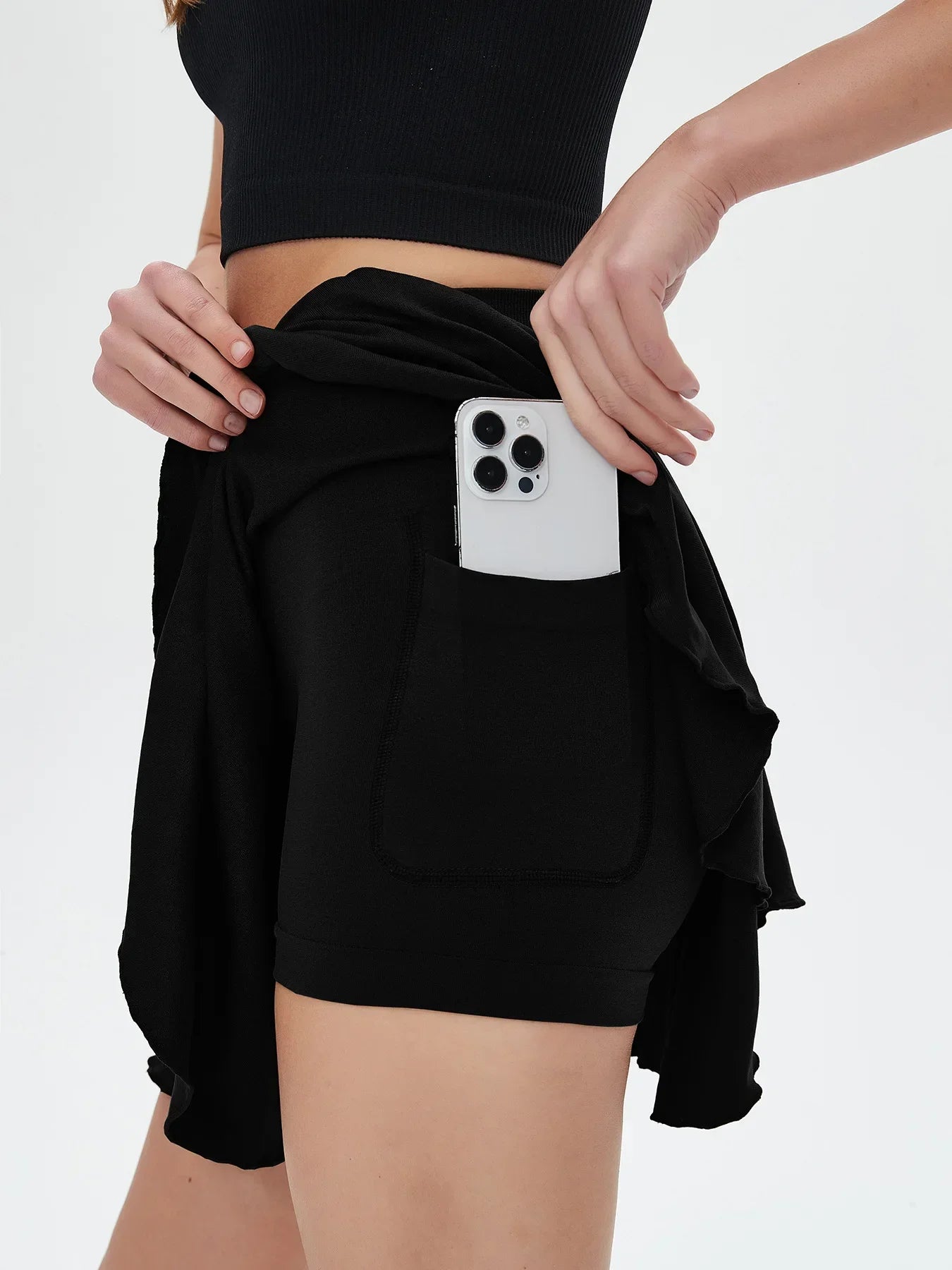Women Sport Shorts Skirts Summer Breathable Casual Fitness Quick Drying Running Sport Female Active Athletic Yoga Fitness Skirt