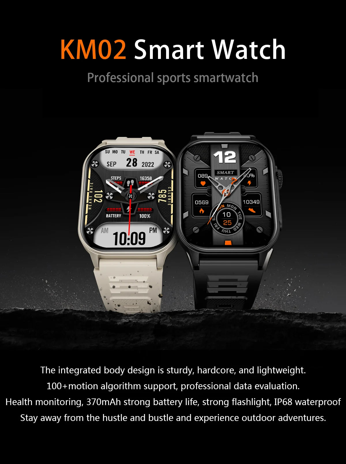 LIGE Smart Watch for Men Women LED Flashlight Full Touch Screen Sport Fitness Watches BT Call Digital Smartwatch Wristwatch New