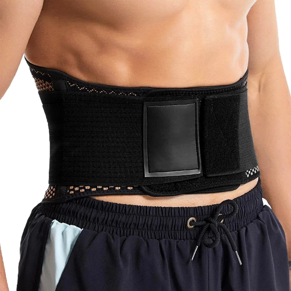 Lumbar Waist Support Adjustable Copper Waist Brace Compression Belt Fitness Waist Trainer Girdle Pain Men Women Unisex