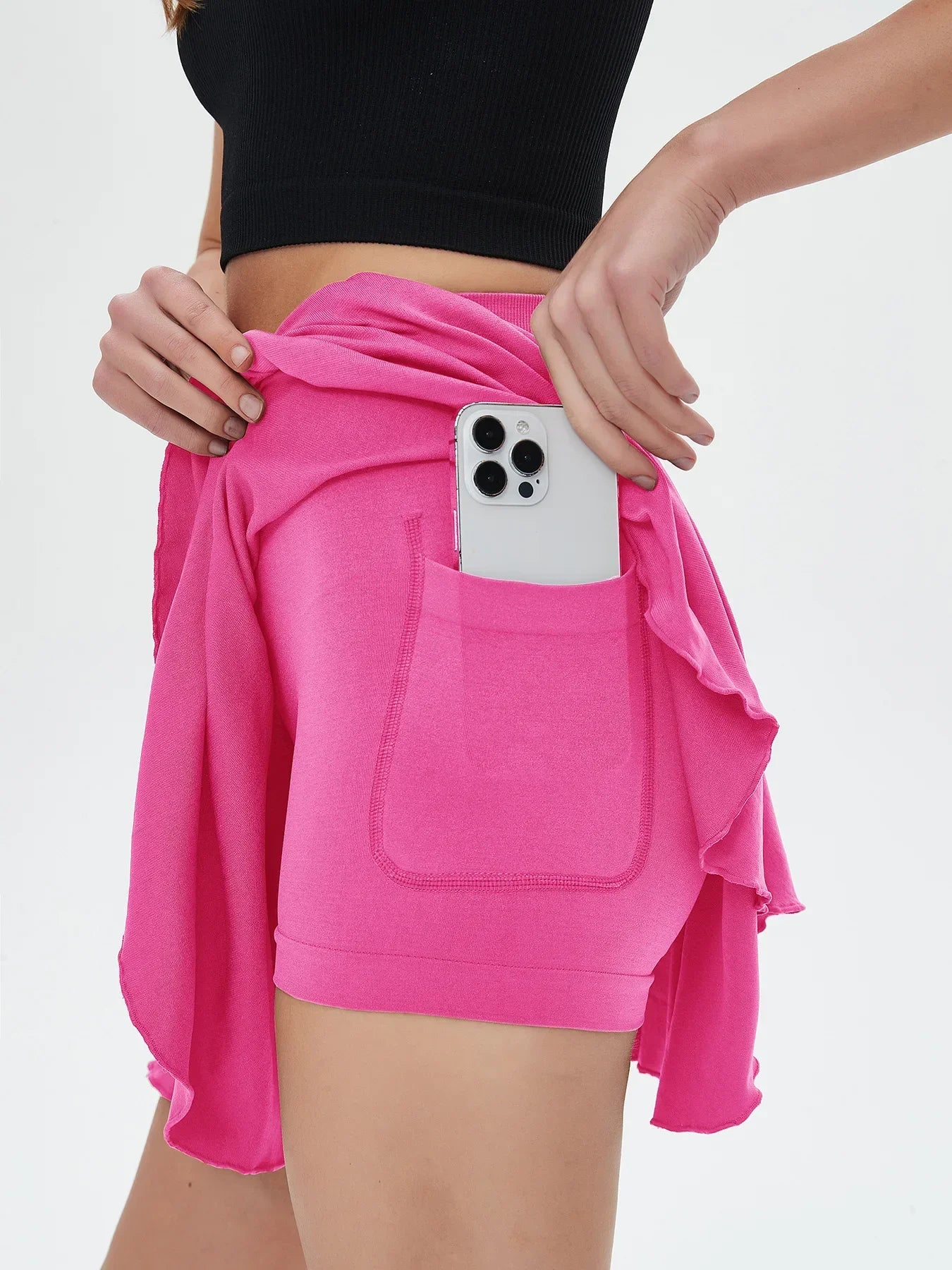 Women Sport Shorts Skirts Summer Breathable Casual Fitness Quick Drying Running Sport Female Active Athletic Yoga Fitness Skirt