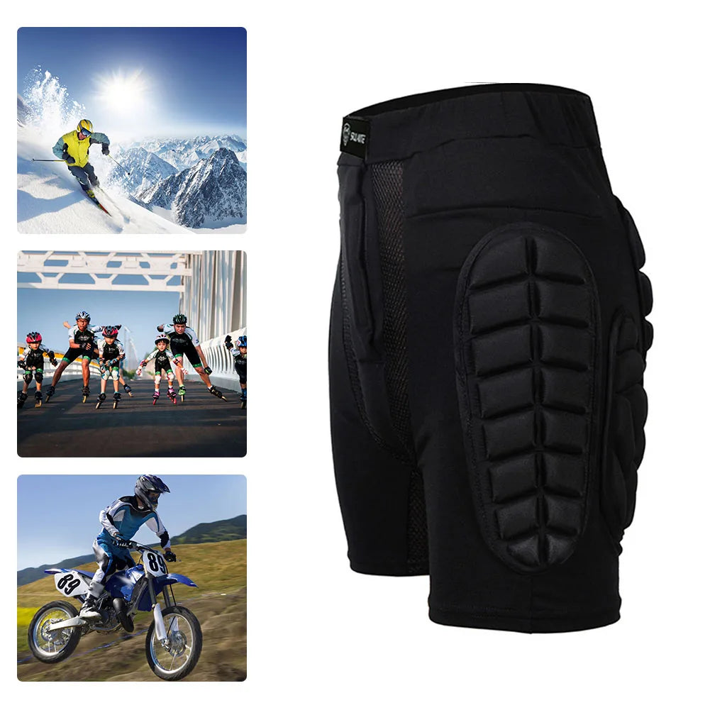 Motorcycle Hip Protector Soft Skin-friendly Skating Hip Protector Comfortable Skateboard Snowboard Skiing Racing Trousers