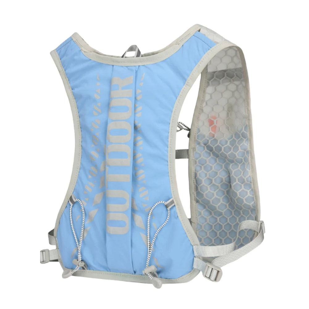 5L Hydration Backpack Large Capacity Ultralight Storage Knapsack Breathable Lightweight Running Bag Camping Sports Backpack