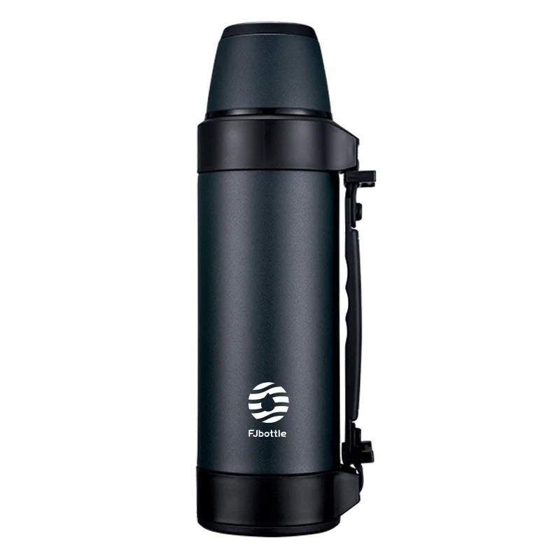 FEIJIAN Large Capacity Thermos, Travel Portable Thermos bottle , Thermal mug, Water bottle, Stainless Steel ,1200/1500ML