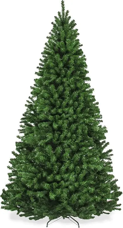 7.5ft Premium Artificial Spruce Christmas Tree - Unlit, Realistic Look, Dense Branches, Easy Assembly & Metal Base