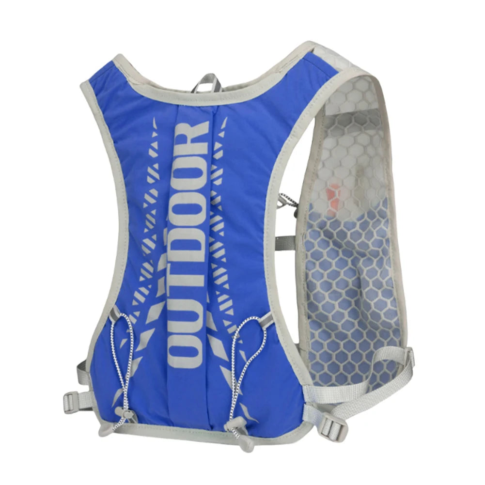 5L Hydration Backpack Large Capacity Ultralight Storage Knapsack Breathable Lightweight Running Bag Camping Sports Backpack