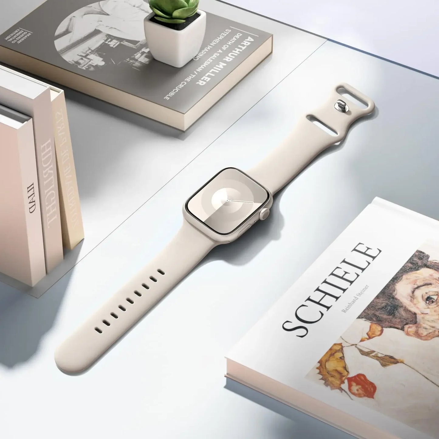 Silicone Strap For Apple Watch Band 40mm 44mm 46mm 45mm 41mm 49mm 38 42 Correa Bracelet iWatch series 6 ultra2 7 8 9 se 10 band