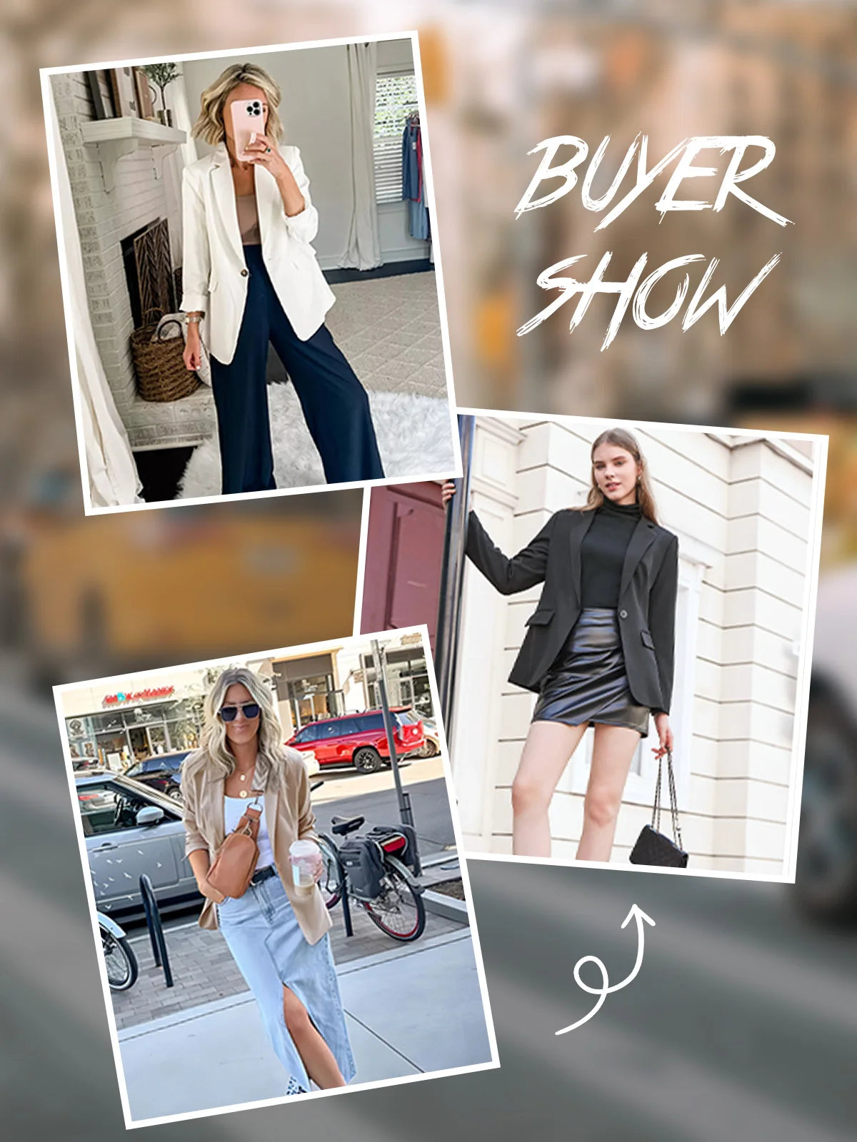 Womens Casual Blazers Open Front Long Sleeve Work Office Suit Jackets Blazer Stylish Slim Coat Lightweight Suit