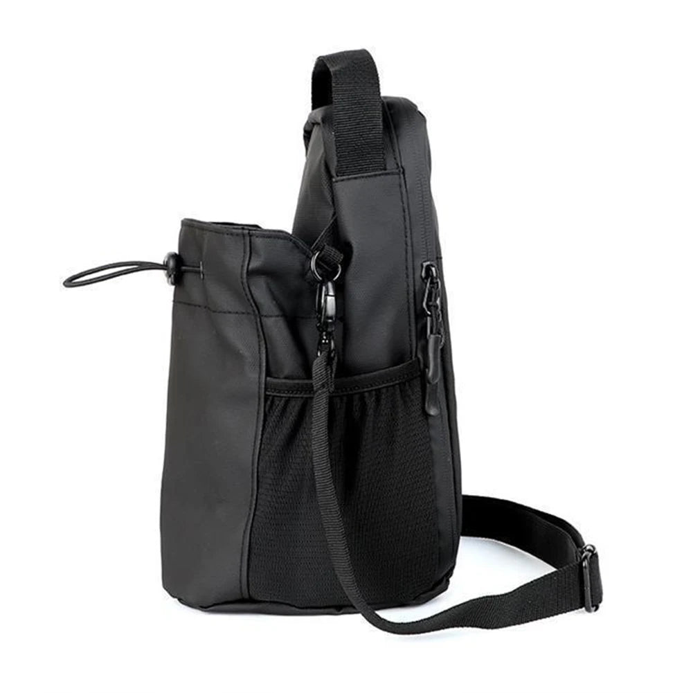 Magnetic Water Bottle Bag Sling Bag Crossbody Water Bottle Pouch Water Bottle Carrier Bag for Men Women Fitness Travel Sports