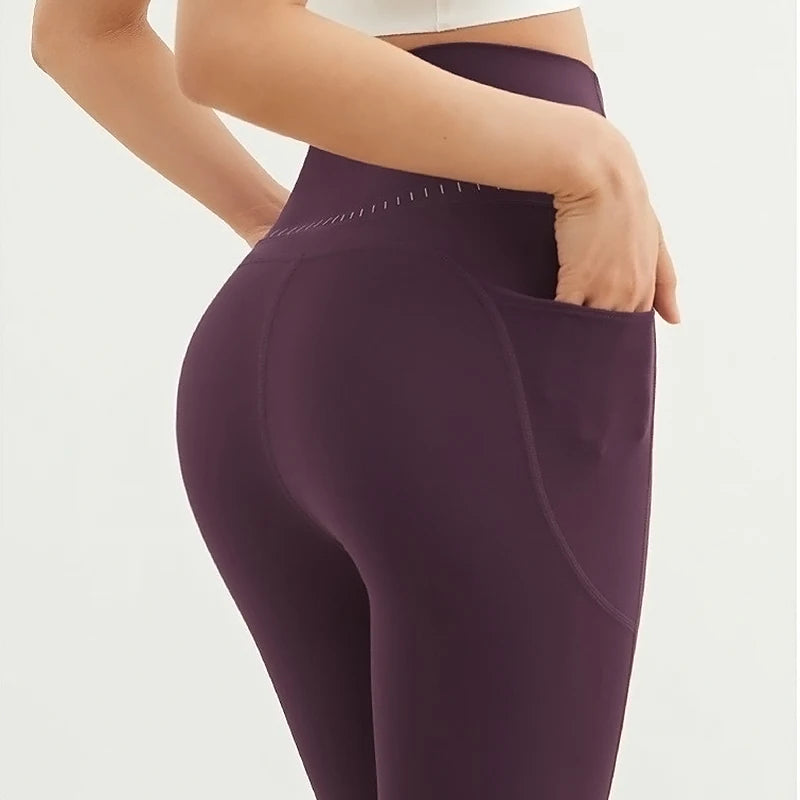 High Waist Push-Up Fitness Leggings for Women Yoga Pants Naked Feel Running Sport Hot Sale Comfortable Female Workout Clothing