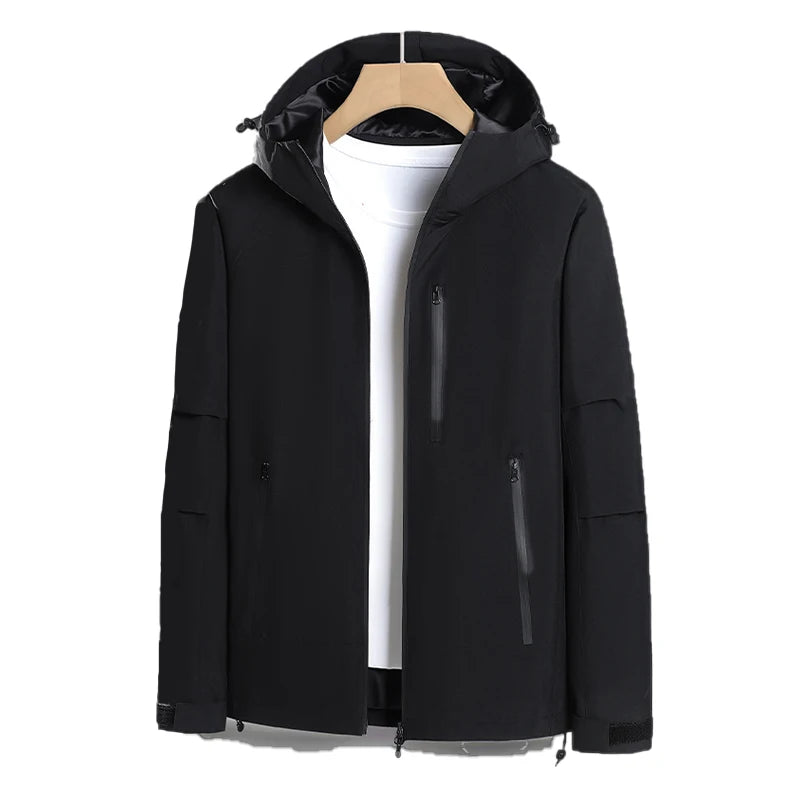 Autumn Hiking Jacket Women Windproof Waterproof Hooded Jackets Outdoor Hiking Outerwear Camping Climbing Safari Fishing Coats
