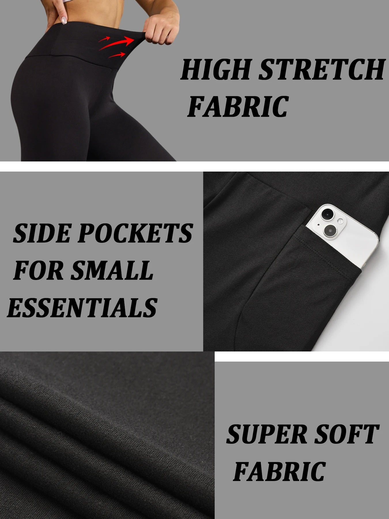 High Waisted Biker Shorts For Women With Pockets No See Through Workout Running Yoga Athletic Shorts Push Up Gym  Fitness