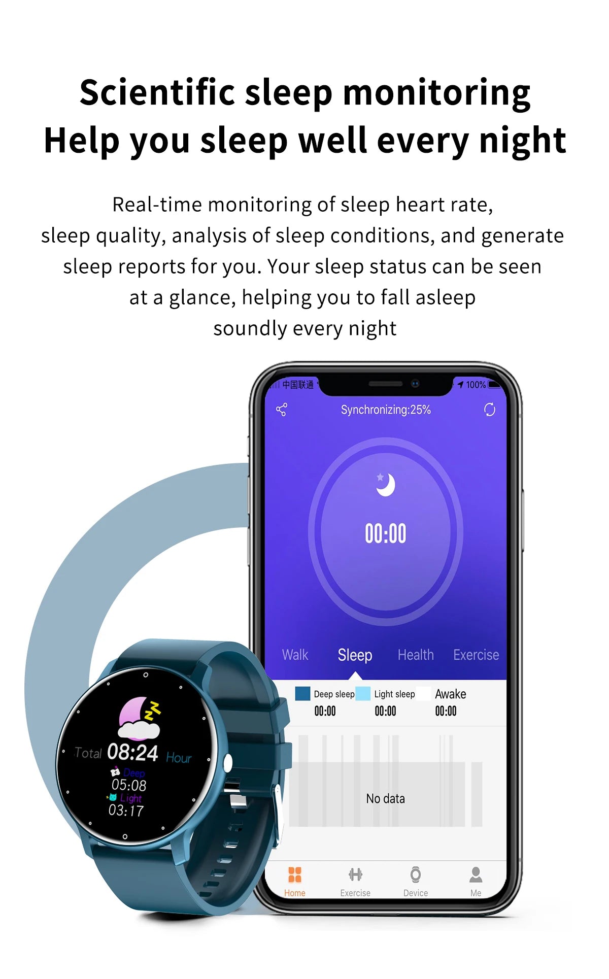 LIGE Smart Watch Men Women Full Touch Screen Sport Fitness Watch Man IP67 Waterproof Bluetooth Call For Android IOS Smartwatches