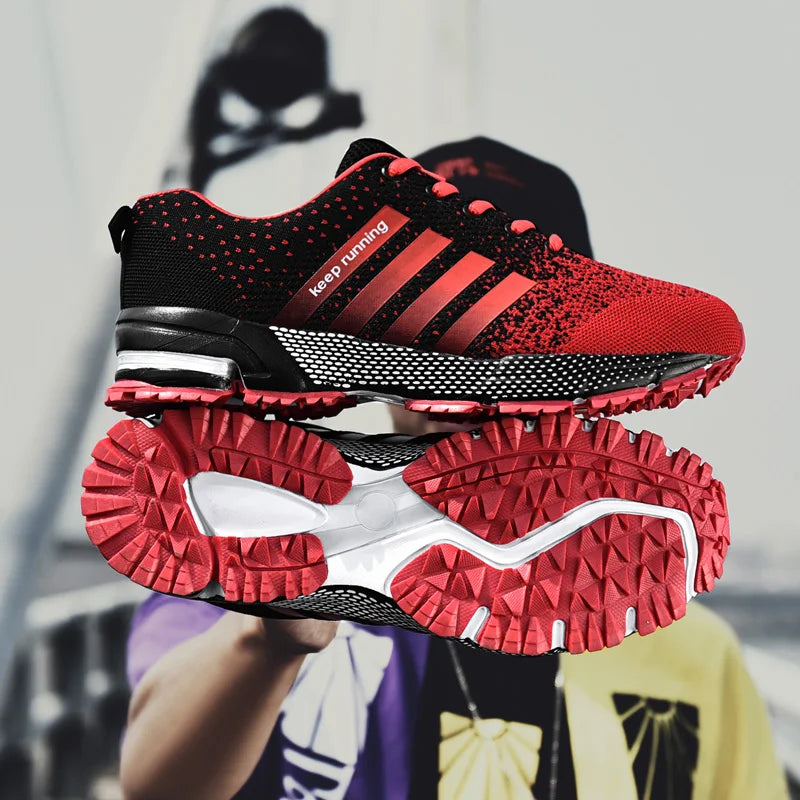 Men's Mesh Breathable Casual Shoes Non-Slip Stable Shock Absorption Lightweight Sneakers Couple Basket Home 2026