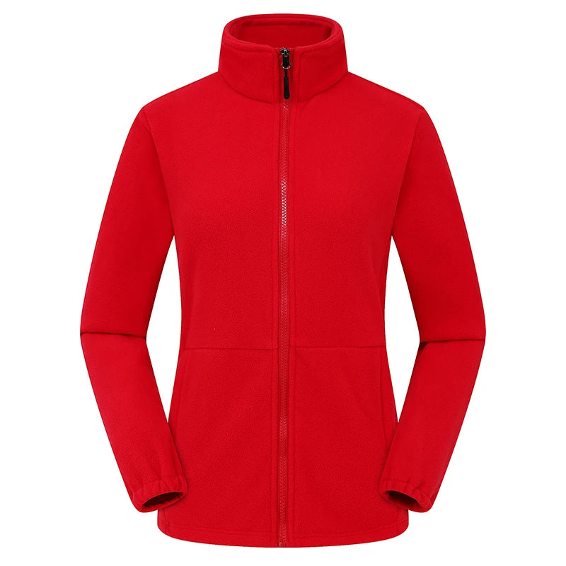 LNGXO Fleece Fabric Sweatshirts Softshell Hunting Hiking Polartec Jacket Men Women Coats Camping Outdoor Winter Fleece Jacket
