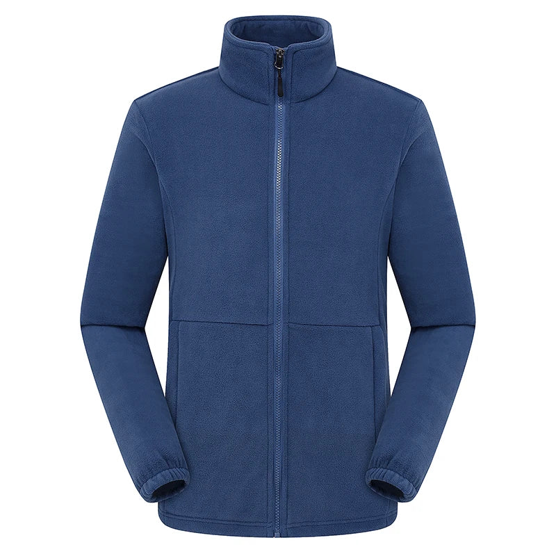LNGXO Fleece Fabric Sweatshirts Softshell Hunting Hiking Polartec Jacket Men Women Coats Camping Outdoor Winter Fleece Jacket