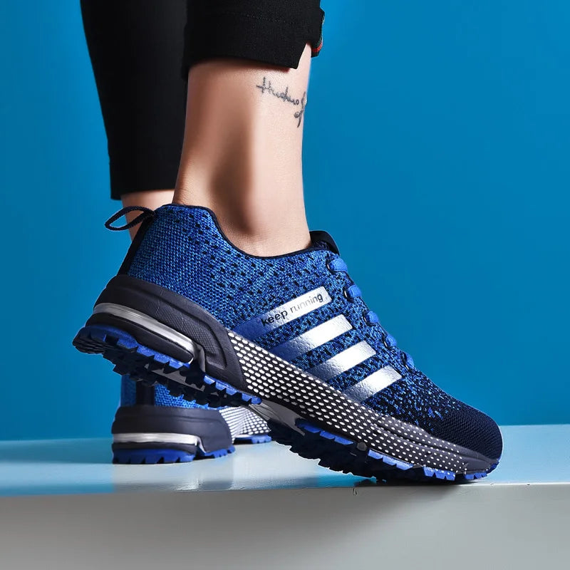 Men's Mesh Breathable Casual Shoes Non-Slip Stable Shock Absorption Lightweight Sneakers Couple Basket Home 2026