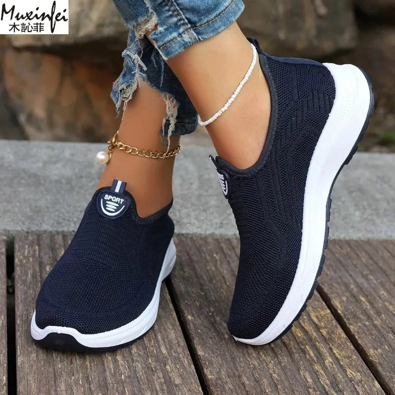 2026 New Summer Mesh Breathable Large Women's Casual Shoes Soft Sole Lightweight Women's  Single  Shoes Free Shippiing Shoes