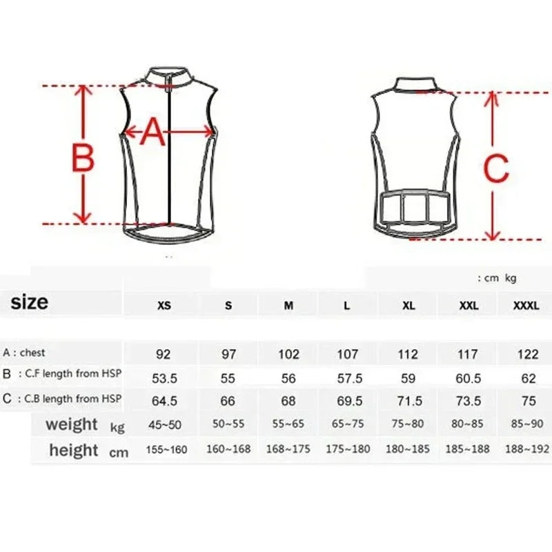Rx MAVIC Team Summer Bicycle Vest Road Bike Windproof Sleeveless Cycling Vest Mountain Bike Lightweight Bike Sleeveless Gilet